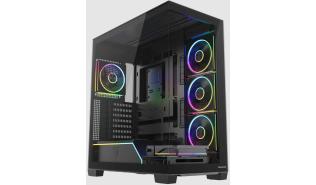 Modecom Volcano Stellar Plus ARGB 5F (czarny) (5x120mm) (2xUSB 3.2 Gen1, 1xUSB-C 3.2 Gen1, 1xjack)