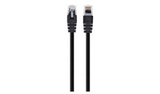 Gembird (7.5m) UTP cat. 5e RJ45 Kabel sieciowy (Patchcord) (czarny) [PP12-7.5M/BK]