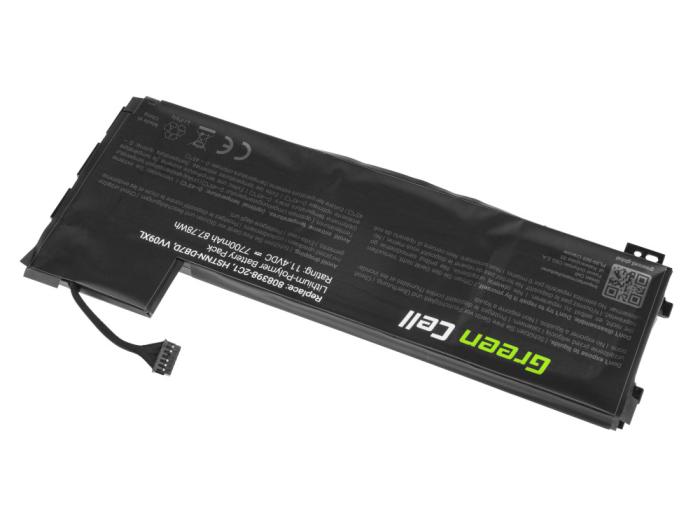 Green Cell bateria do HP ZBook 15 G3 G4, 11.4V 7700mAh [HP136]