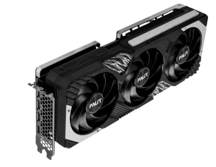 GeForce PCI-E RTX4080 Super Palit 16GB GDDR6X GamingPro [NED408S019T2-1032A] (1xHDMI 2.1, 3xDP 1.4a) (256-bit, PCI-E 4.0)
