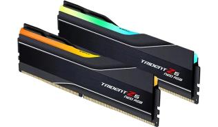 DDR5 128GB (2x64GB) 6000 MHz G.Skill Trident Neo RGB Black AMD EXPO, XMP 3.0 CL32 32-44-44-96 1.4V [F5-6000J3244G64GX2-TZ5NR]