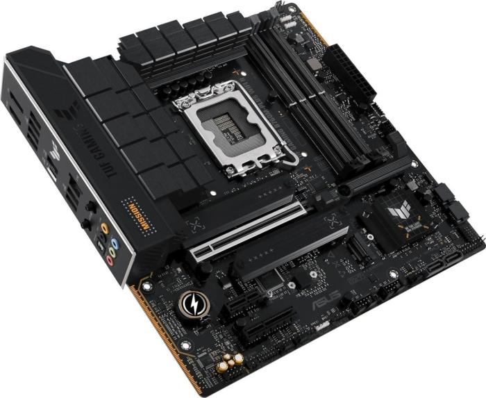 Asus TUF GAMING B760M-PLUS WIFI II (Intel B760) [S1700, 4xDDR5 do 7800MHz, (HDMI 2.1, DP 1.4) (3xM.2, 1xPCIE 5.0 x16, 1xPCIe 4.0 x4, 1xPCIe 3.0 x1), WiFi 6E, BT 5.3, micro ATX]