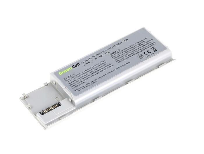 Green Cell bateria do Dell Latitude D620 D630 D630N D631, 11.1V 4400mAh [DE24]