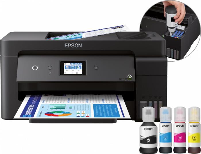 Epson EcoTank L14150 A3+ (drukarka, kopiarka, skaner, faks) (USB 2.0, LAN, WiFi)