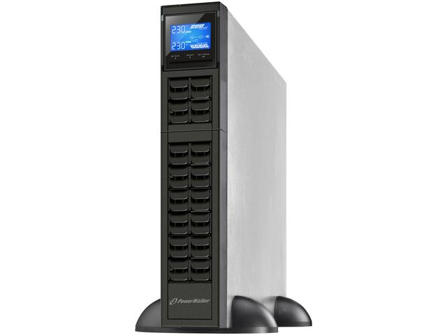 UPS RACK 19 POWERWALKER ON-LINE 3000VA CRS, 4X IEC OUT, USB/RS-232, LCD, TOWER, 6A CHARGER [VFI 3000 CRS]