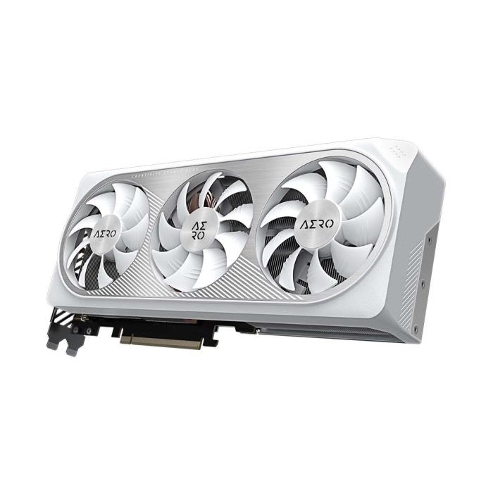 GeForce PCI-E RTX4070 Gigabyte 12GB GDDR6X Aero OC [GV-N4070AERO OC-12GD] (1xHDMI 2.1a, 3xDP 1.4a) (192-bit, PCI-E 4.0)
