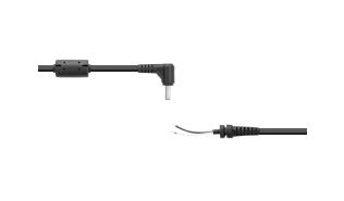 Wtyk z kablem do notebooków Asus, HP wtyczka 4.5x3.0mm + PIN / 2Pin [DC-AS19474P]