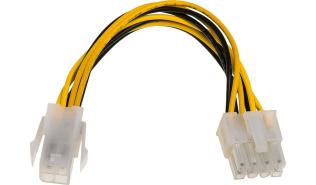 Akyga adapter zasilania Molex 4-pin ATX / EPS 8-pin [AK-CA-10]