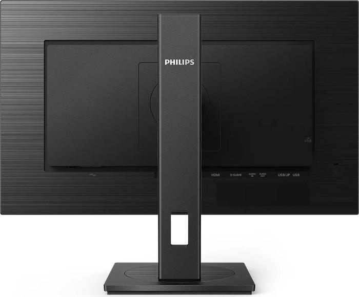 24’’ Philips 242B1G/00 (IPS WLED, 1920x1080, 250, 4ms, 102% sRGB, 75Hz) (VGA, DVI, HDMI 1.4, DP 1.2, 4xUSB 3.0) pivot, głośniki, czarny