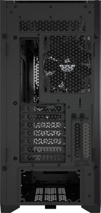 Corsair 5000D AIRFLOW Tempered Glass Black [CC-9011210-WW] (szkło hartowane) (2x2.5, 4x3.5/2.5) (2x USB Gen1, 1x USB-C 3.2 Gen1)