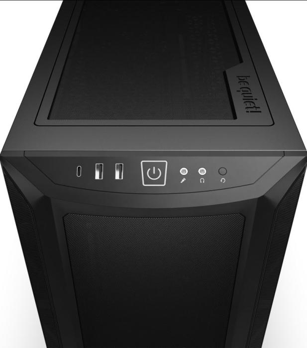be quiet! Shadow Base 800 Black  (szkło hartowane) (2xUSB 3.2 Gen1, USB-C 3.2 Gen2) (4x2.5, 2x3.5)  [BGW60]