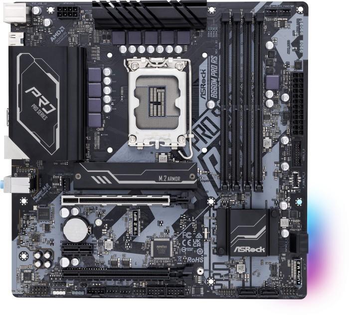 Asrock B660M PRO RS (Intel B660) [S1700, 4xDDR4 do 5333MHz, (HDMI 2.1, DP 1.4) (2xM.2, 1xPCIe 4.0 x16, 1xPCIe 3.0 x16 (x4), 1xPCIe 3.0 x1), micro ATX]