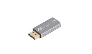Lanberg adapter DisplayPort 1.2 (M) / HDMI 2.0 (F) 4K@60Hz 2K@144Hz FHD@240Hz 18Gbs [AD-DP-HD-01]