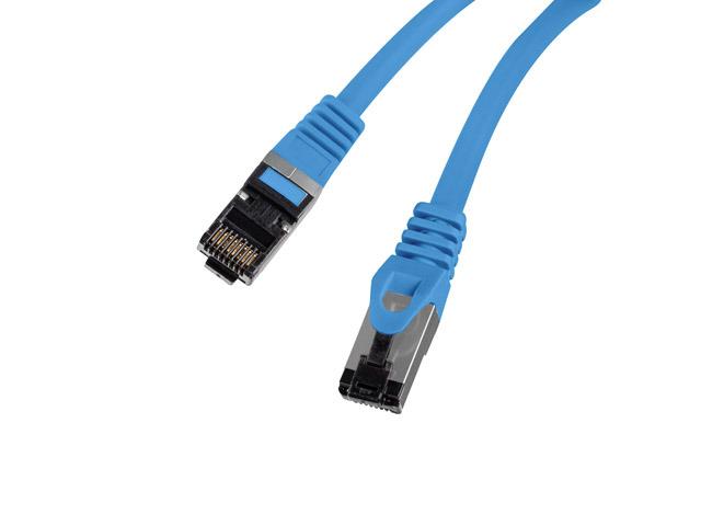 Lanberg (1.0m) Kabel sieciowy (Patchcord) kat.8.1 S/FTP LSZH CU Fluke Passed (niebieski) [PCF8-10CU-0100-B]