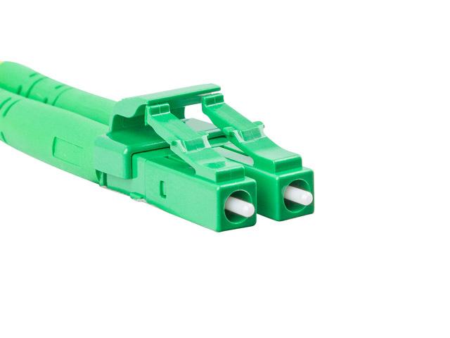 Lanberg patchcord światłowód SM SC/APC-LC/APC DUPLEX 3mm LSZH G657A1 żółty (2m) [FO-SALA-SD11-0020-YE]