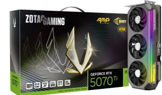GeForce RTX5070Ti Zotac 16GB GDDR7 AMP Extreme Infinity Ultra [ZT-B50710BU-10P] (1xHDMI 2.1b, 3xDP 2.1b) (256-bit, PCIe 5.0)