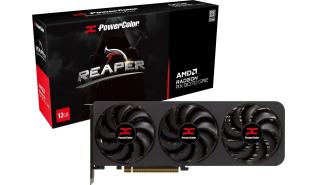 Radeon RX 9070 GRE PowerColor 12GB GDDR6 Reaper [RX9070GRE 12G-A] (1xHDMI 2.1b, 3xDP 2.1a) (192-bit, PCI-E 5.0)