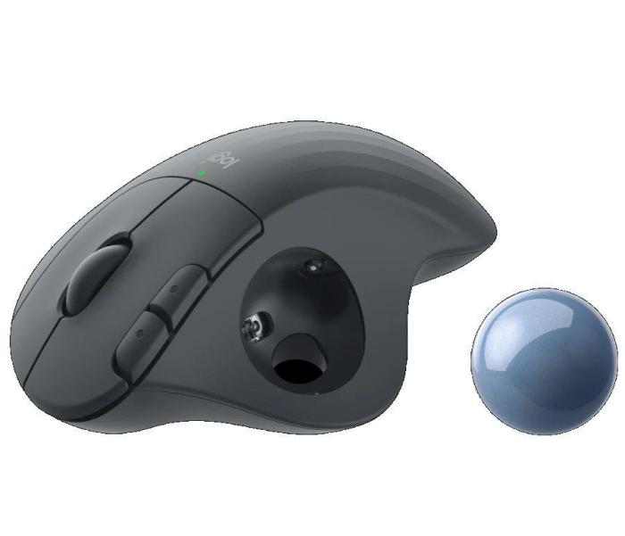 Logitech Ergo M575 Trackball Wireless/Bluetooth BT 2000dpi (optyczny, 1, 5) (grafitowy) [910-005872]
