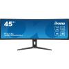 45’’ Iiyama ProLite XCB4594DQSN-B1 (VA LED, 5120x1440, 450, 0.8ms, 100%sRGB, HDR400, 165Hz) (2xHDMI 2.1, 1xDP 1.4, 1xUSB-C 3.0/DP 1.4, 3xUSB-A 3.0) głośniki (2x3W), czarny