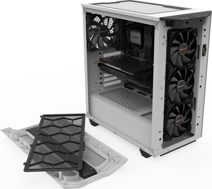be quiet! Pure Base 500DX White ATX Midi (szkło hartowane) (1xUSB 3.2 Gen1, USB-C 3.2 Gen1) (5x2.5, 2x3.5) [BGW38]