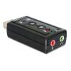 Delock karta dźwiękowa 7.1 (USB 2.0) [61645]