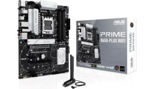 Asus PRIME B650-PLUS WIFI (AMD B650) [AM5, 4xDDR5 do 7600MHz, (HDMI 2.1, DP 1.4) (2xM.2, 1xPCIe 4.0 x16, 2xPCIe 4.0 x16 (x4), 2xPCIe 4.0 x1), WiFi 6E, BT 5.3, ATX]