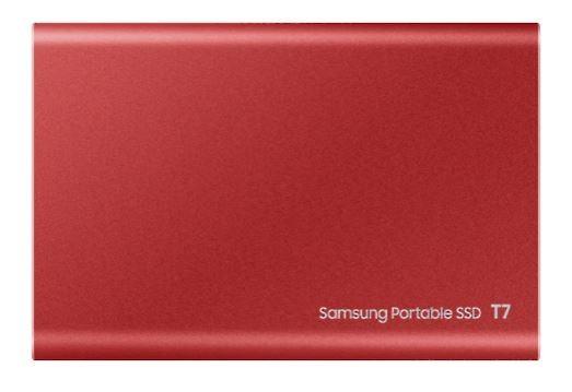 Samsung Portable T7 2TB SSD USB-C Gen2 (1050/1000MB/s) (czerwony) [MU-PC2T0R/WW]
