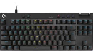 Logitech G Pro X TKL Rapid Black (czarny) (magnetyczno-analogowa, RGB) [920-013233]