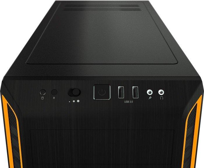 be quiet! Pure Base 600 Window Orange ATX Midi (szkło hartowane) (2xUSB 3.0) (8x2.5, 2x5.25) [BGW20]