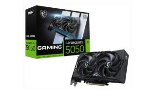 GeForce RTX5050 MSI 8GB GDDR6 Gaming OC [V538-001R] (1xHDMI 2.1b, 3xDP 2.1b) (128-bit, PCIe 5.0)
