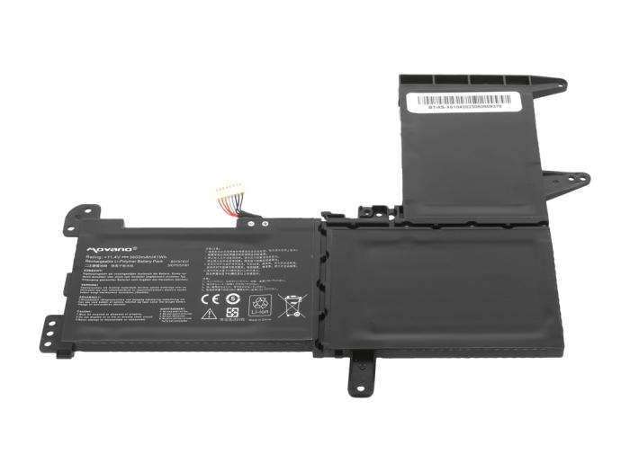 Movano bateria Asus Vivobook 15 X510, S15 S510UA 11.4V, 3600mAh (41Wh) 3 ogniwa [BT/AS-X510]