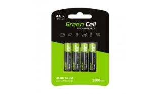 Green Cell akumulatory 4xAA R6 HR6 Ni-MH 2600 mAh [GR01]
