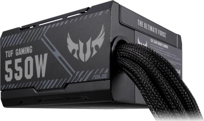 Asus TUF GAMING (550W) (1x135mm) 80+Bronze (CPU 1x4+4) (PCI-E 1x6+2) (4xMolex, 5xSATA) [TUF-GAMING-550B]