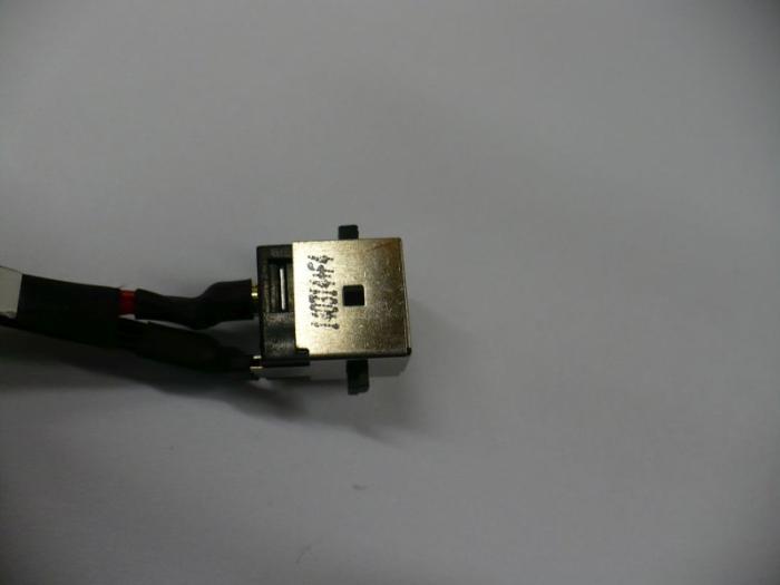 Gniazdo zasilania z kablem do wtyczki 5.5x2.5mm do notebooków Asus A550, A550C, Y581C, Y581, X552E, X550V, R510, R510L, K56