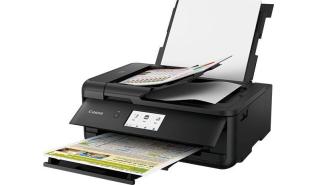 Canon Pixma TS9550a (czarny) (drukarka, kopiarka, skaner) (tusz PGI-580, CLI-581) (USB 2.0, LAN, WiFi) (automatyczny dupleks A4)
