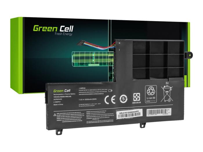 Green Cell bateria L13M4P02 do Lenovo Y50 Y50-70 Y70 Y70-70 [LE113]