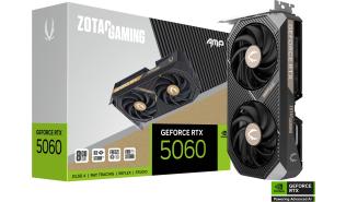 GeForce RTX5060 Zotac 8GB GDDR7 AMP [ZT-B50600F-10M] (1xHDMI 2.1b, 3xDP 2.1b) (128-bit, PCIe 5.0)