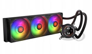 KRUX HydroGlance 360 ARGB LCD (3x120mm) [KRXE004]