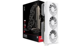 Radeon RX 9070 GRE XFX 12GB GDDR6 White Triple Fan Gaming [RX-97GRE29W7] (1xHDMI 2.1b, 3xDP 2.1a) (192-bit, PCI-E 5.0)