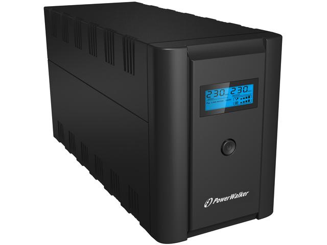 UPS POWERWALKER LINE-INTERACTIVE 1200VA, 6X IEC OUT, RJ11/RJ45 IN/OUT, USB, LCD [VI 1200 SHL IEC]