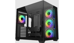 CoolerMaster Elite 681 ARGB (czarny) (2xUSB 3.2 Gen1, 1xUSB-C 3.2 Gen2x2, 1xjack) [E681-KHNN-S00]