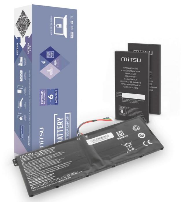Mitsu bateria Acer Aspire ES1, V3 11.4V, 2200mAh [BC/AC-ES1]