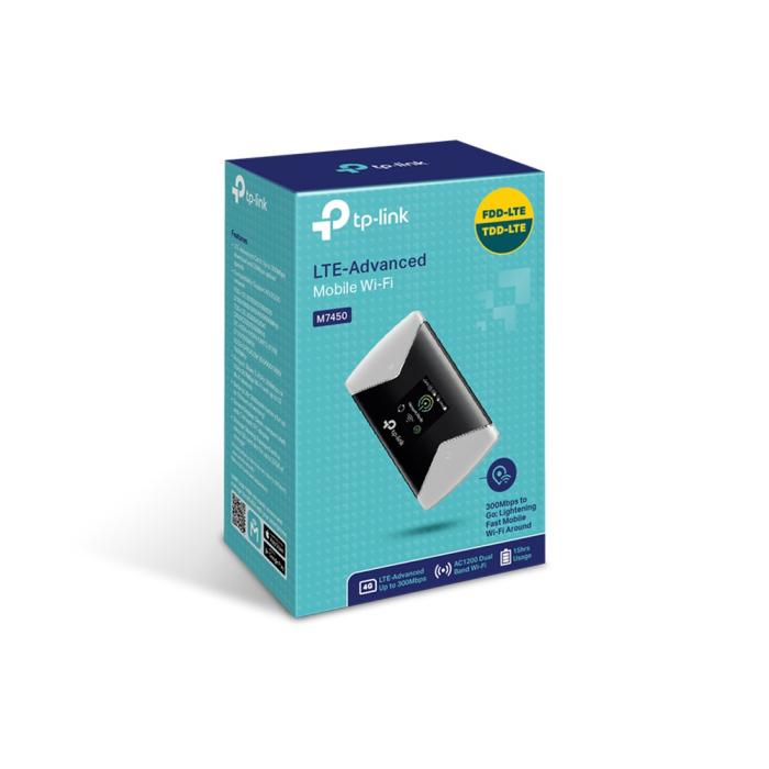 TP-Link modem 3G/4G LTE 2.4 i 5GHz 300Mbps [M7450]