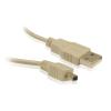 Gembird Kabel USB typu AM/miniB 2.0m Mitsumi (4-pin) [CC-USB2-AM4P-6]