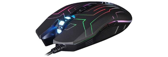 A4Tech Xgame X77 Maze USB 2400dpi (podświetlana) (optyczna, 1 ,8)