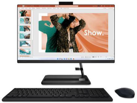 Komputer All-in-One LENOVO IdeaCentre 3-24IAP7 [F0GH01DDPB] 8-Core i5-13420H/24 1920x1080 matowa/16GB DDR4/512GB SSD/UHD/brak systemu (czarny)