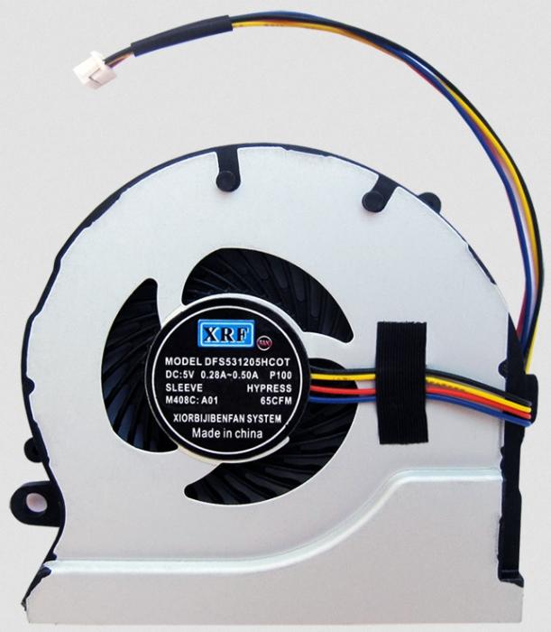 Wentylator do notebooka Lenovo Ideapad Z480, Z485, Z580, Z585 - 4PIN [DFS531205HCOT, FALZ200EPA, KSB05105HC / W1235]