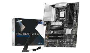 MSI PRO Z890-S WIFI6E [S1851, 4xDDR5 do 8800MHz, (HDMI 2.1, DP 1.4) (3xM.2, 1xPCIe 5.0 x16, 2xPCIe 4.0 x16 (x4), 1xPCIe 3.0 x16 (x1)), WiFi6E, BT 5.3, ATX]