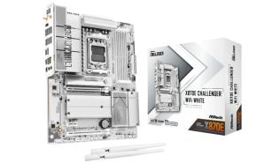 Asrock X870E CHALLENGER WIFI WHITE (AMD X870) [AM5, 4xDDR5 do 8200MHz, (HDMI 2.1) (4xM.2, 1xPCIe 5.0 x16, 1xPCIe 3.0 x16 (x2), 1xPCIe 3.0 x1), WiFi 7, BT 5.4, ATX]