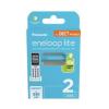 Panasonic Eneloop Lite akumulatory LR03, AAA 550mAh (2 szt.) [BK-4LCCE/2DE]